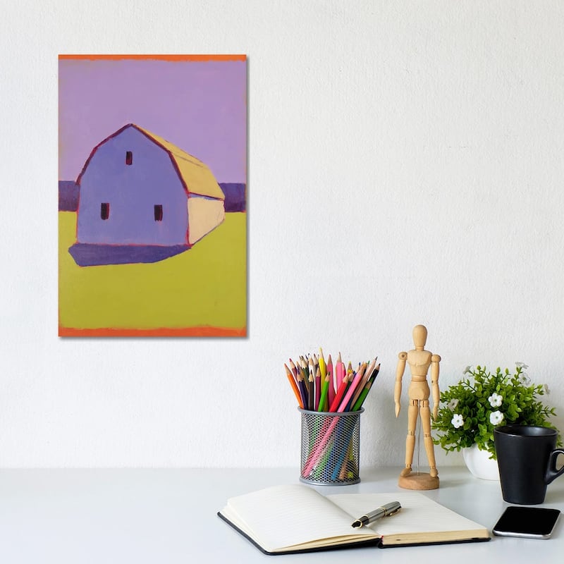 iCanvas "Bucolic Structure X" by Carol Young Canvas Print - 12x8x0.75