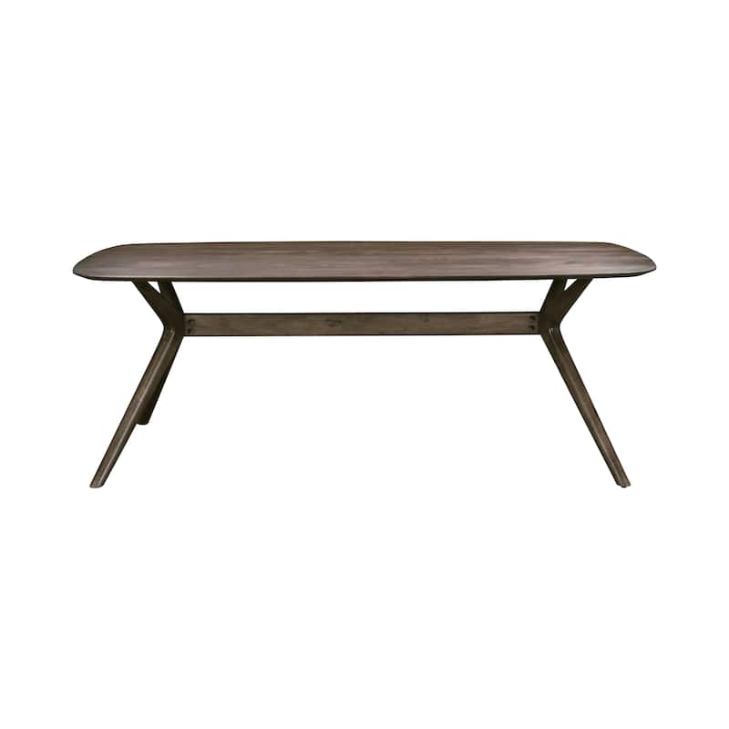 84" Wide Dining Table, Brown