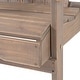 preview thumbnail 36 of 60, Outdoor Acacia Wood Adirondack Chair, Simple Design Chair