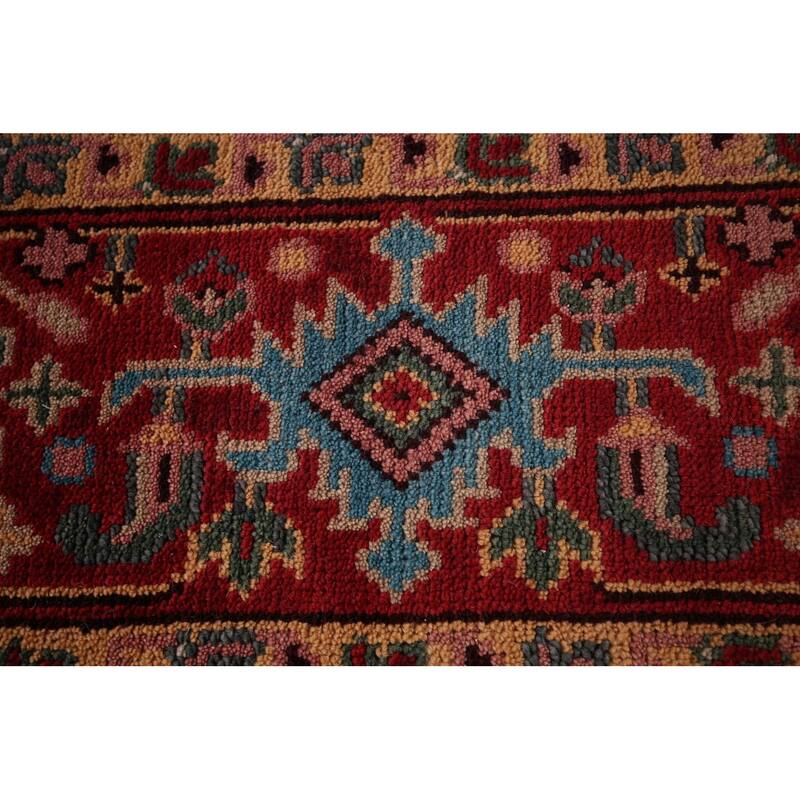 Oushak Oriental Area Rug Handmade Wool Carpet - 8'9"x 11'11"