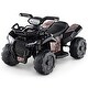 preview thumbnail 9 of 8, 6V Kids ATV Toddler Electric Battery Powered Ride On Toy w/ LED Light Black+Multi