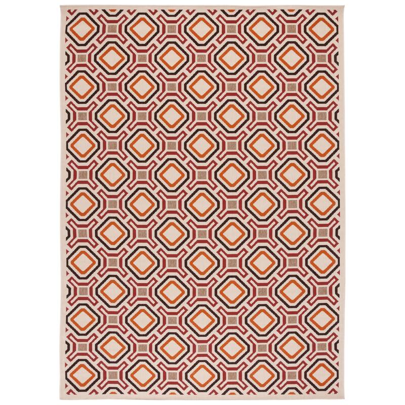 SAFAVIEH Veranda Marjetka Indoor/ Outdoor Waterproof Patio Backyard Rug