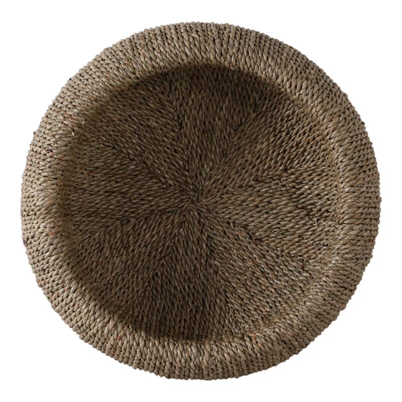 Decorative Woven Bowl for Home Decor - 16", Tan - 15.5"
