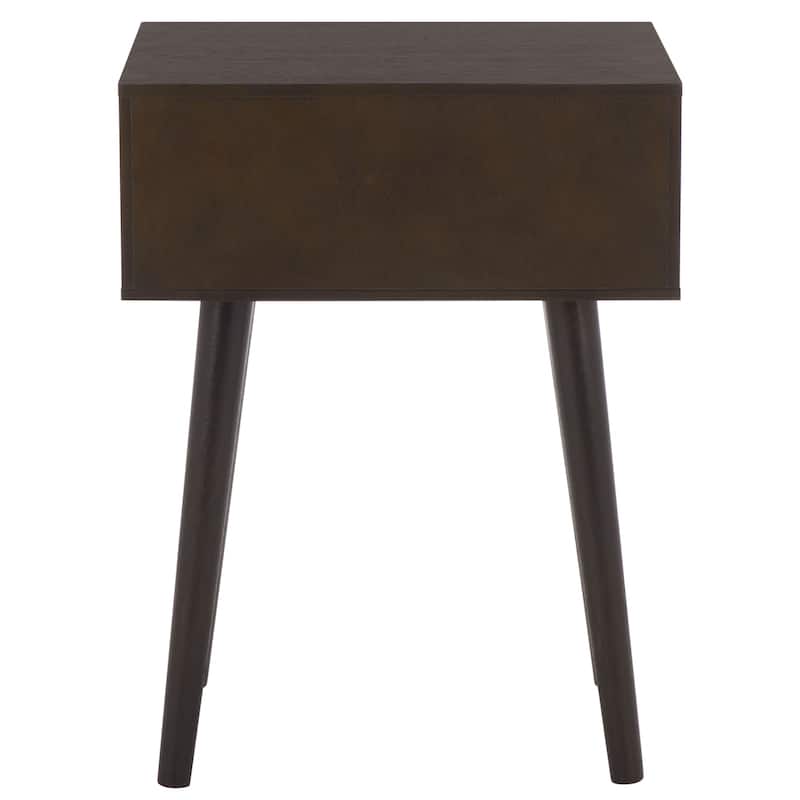 SAFAVIEH Fraida 1-Drawer Side Table - 15.8" x 11.8" x 20.8" - 16"W x 12"D x 21"H