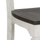 preview thumbnail 9 of 16, Allyson Park Wirebrushed White Charcoal 7 Piece Rectangular Table Set