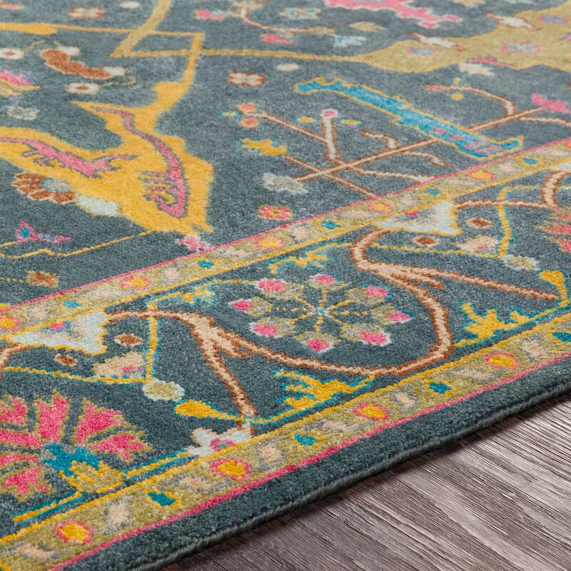 Handmade Dimitri Vibrant Persian Wool Area Rug