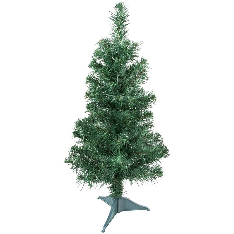 18" Traditional Green Pine Artificial Christmas Tree Unlit