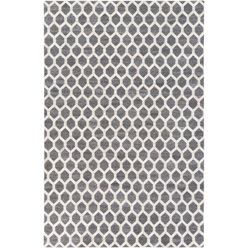 Hand-Crafted Esplanade Viscose & Hair-on-hide Area Rug