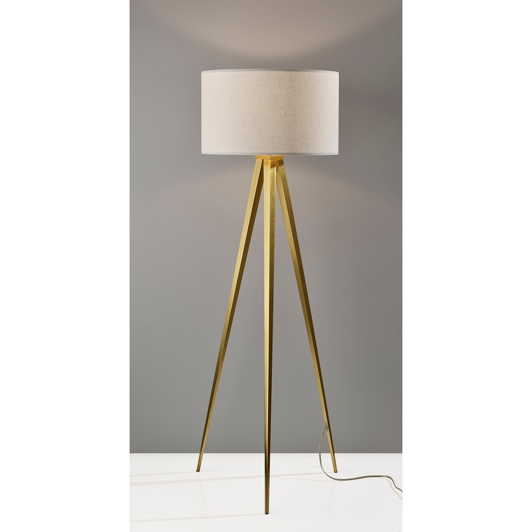 Adesso Tripod Director Floor Lamp On Sale Bed Bath Beyond 21125274
