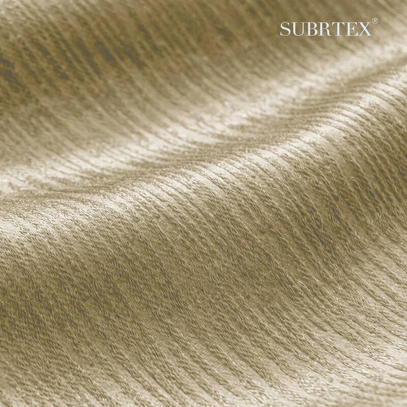 Subrtex Blackout Curtain Solid Thermal Window Drapes Panel Pair
