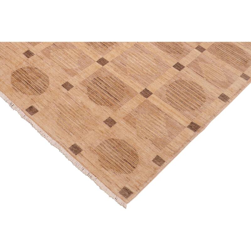 Earth Tone Desert Pillar Gabbeh Hand Knotted Area Rug