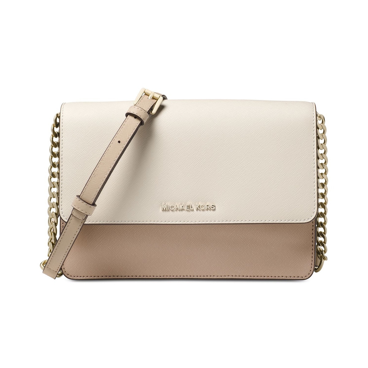 michael michael kors large gusset leather crossbody bag