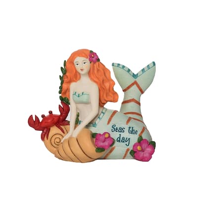 Seas The Day Figurine - Green