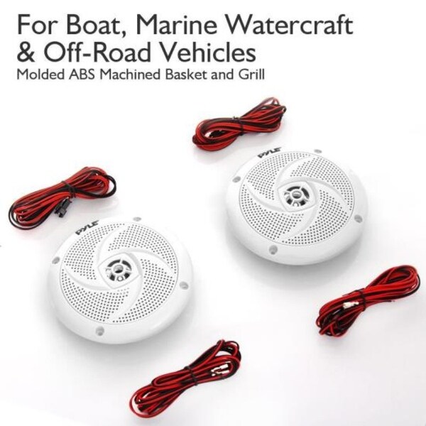 boat speakers with led lights
