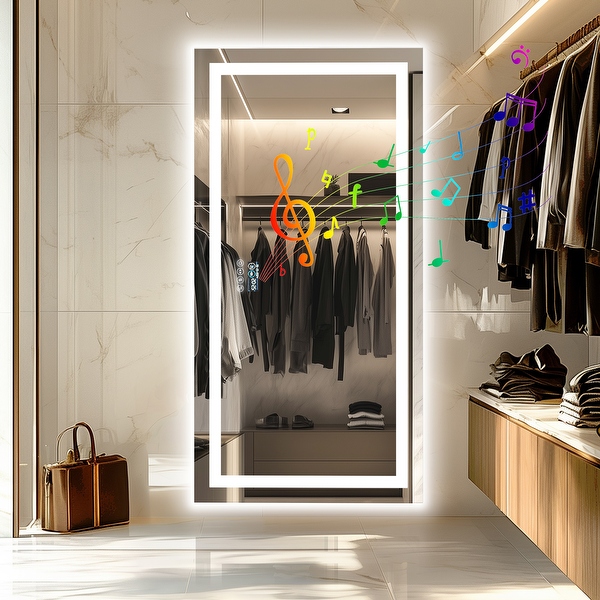 Bluetooth wall mirror outlet