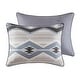 preview thumbnail 9 of 12, Woolrich Bitter Creek Grey/ Brown Oversized Comforter Set