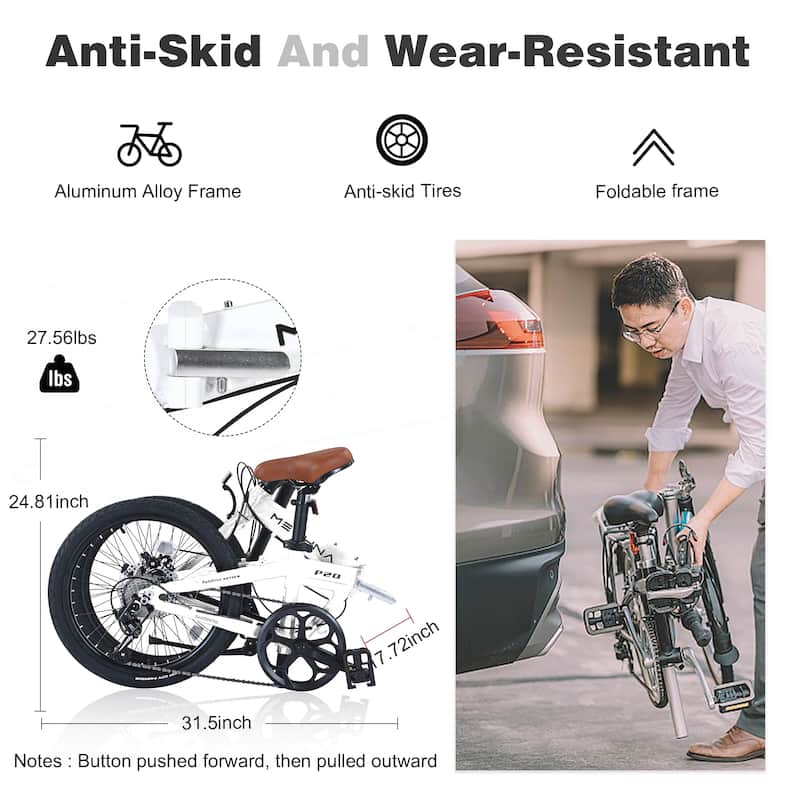 20 Inch Folding City Bike