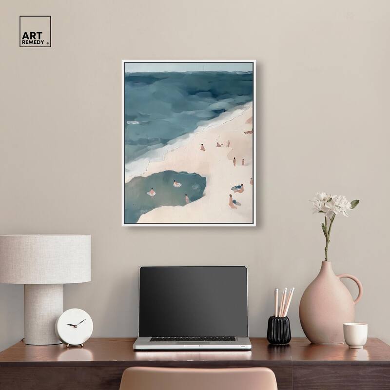 Daydreams by the Sea Canvas by Art Remedy