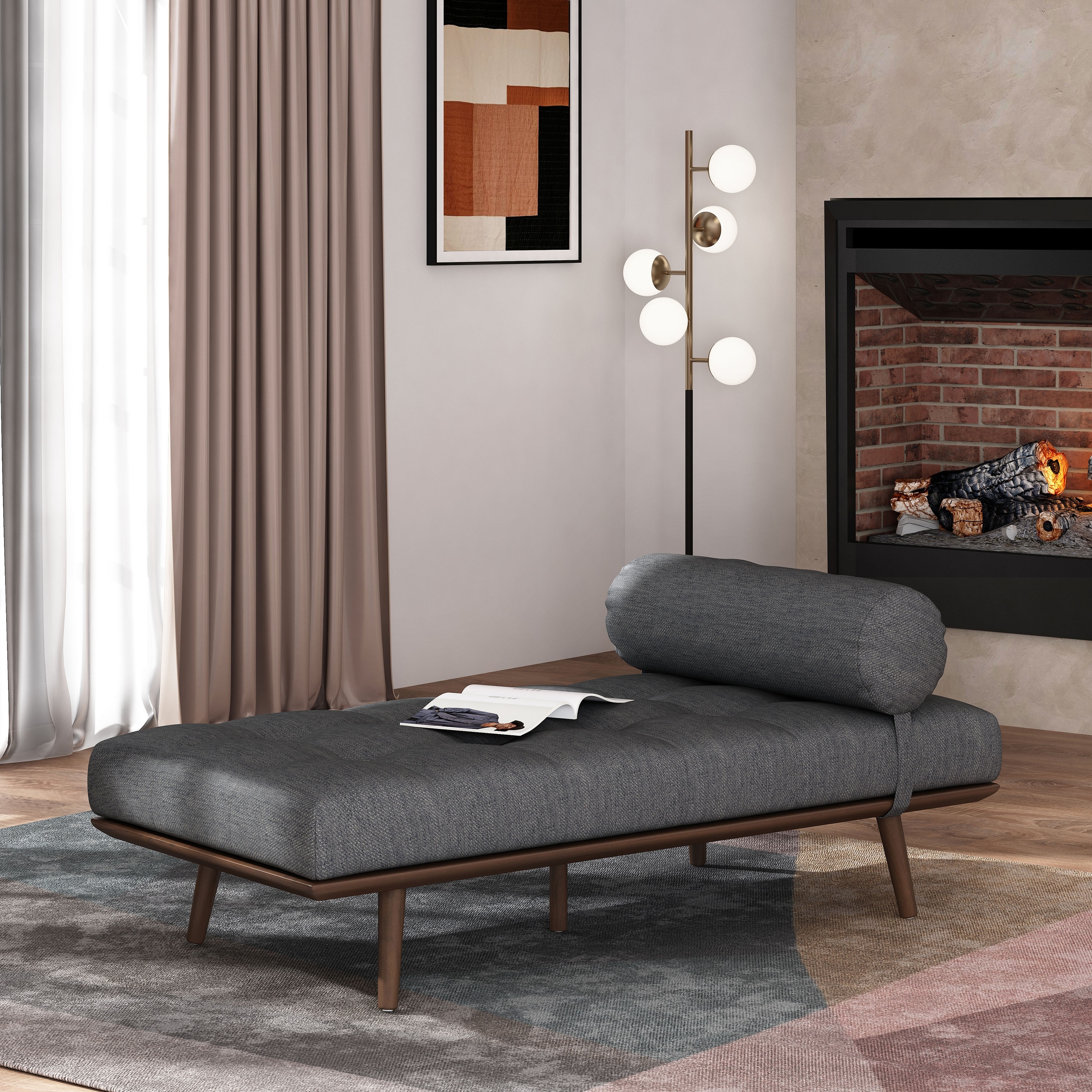 Backless Chaise Lounges Bed Bath Beyond
