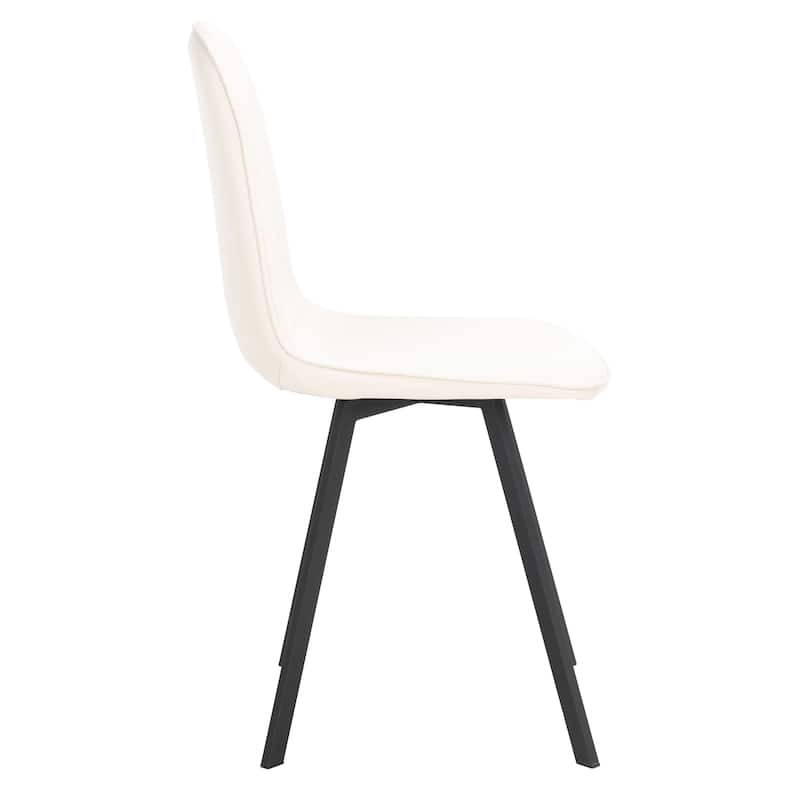 SAFAVIEH Erla Modern Dining Room Chair (Set of 2) - 20.1" x 16.5" L x 34.6" H - 20Wx17Dx35H