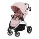 preview thumbnail 7 of 6, hauck Uptown Deluxe Folding Stroller with Cup Holder and Canopy, Melange Rose - 26.4