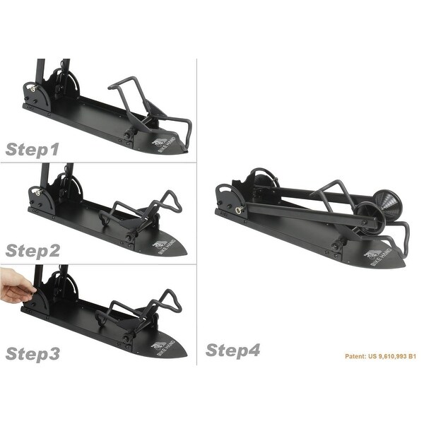 bikehand bike floor parking rack