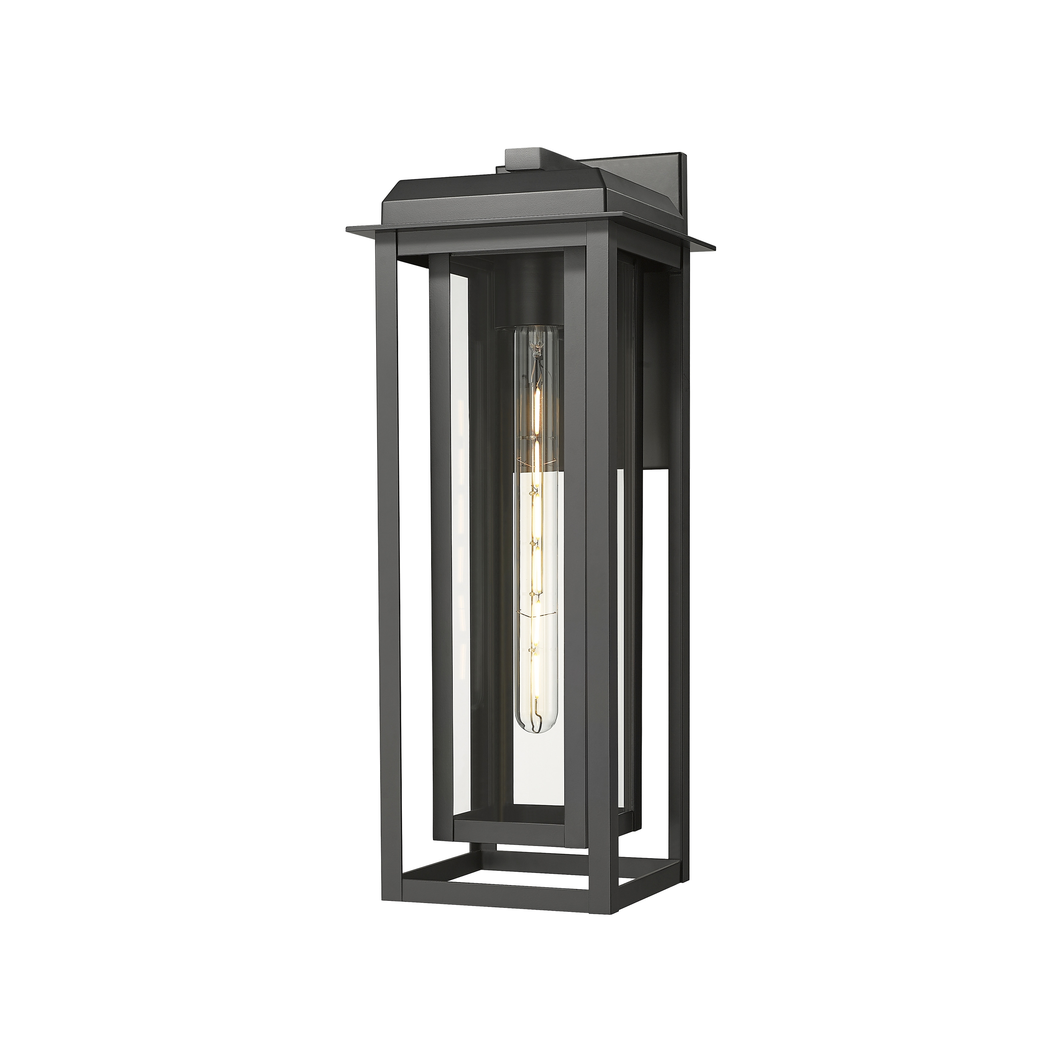 Innovations Lighting - Mansfield Collection - 1 Light 20" - Outdoor Wall Sconce w/Cage