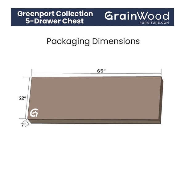 Greenport 5 drawer chest discount
