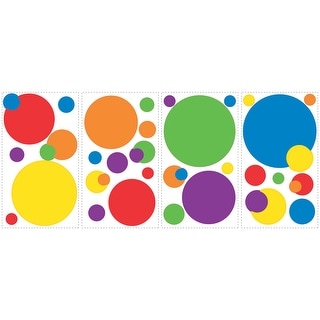 RoomMates Just Dots Primary Wall Decals