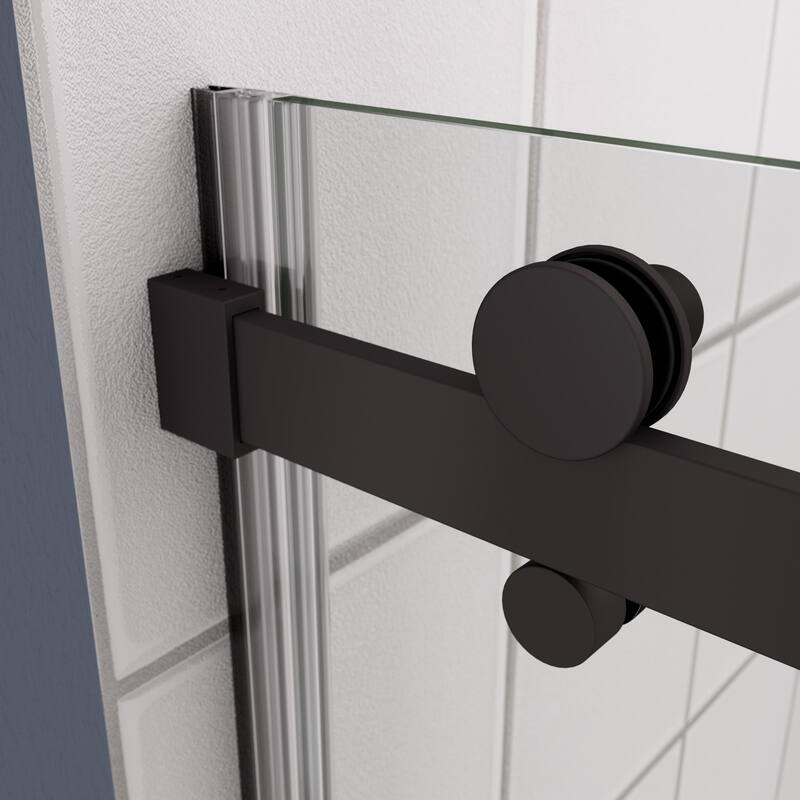 56"-60"W x 58"H Bathtub door with high quality stainless steel handle