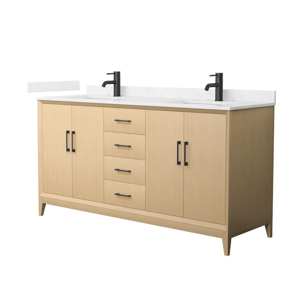 Wyndham Collection WCH7575-66D-VCA-MXX Janna 66" Free Standing Double