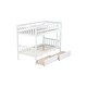 preview thumbnail 11 of 31, Twin Bunk Bed with 2 Storage Drawers, Convertible to 2 Beds