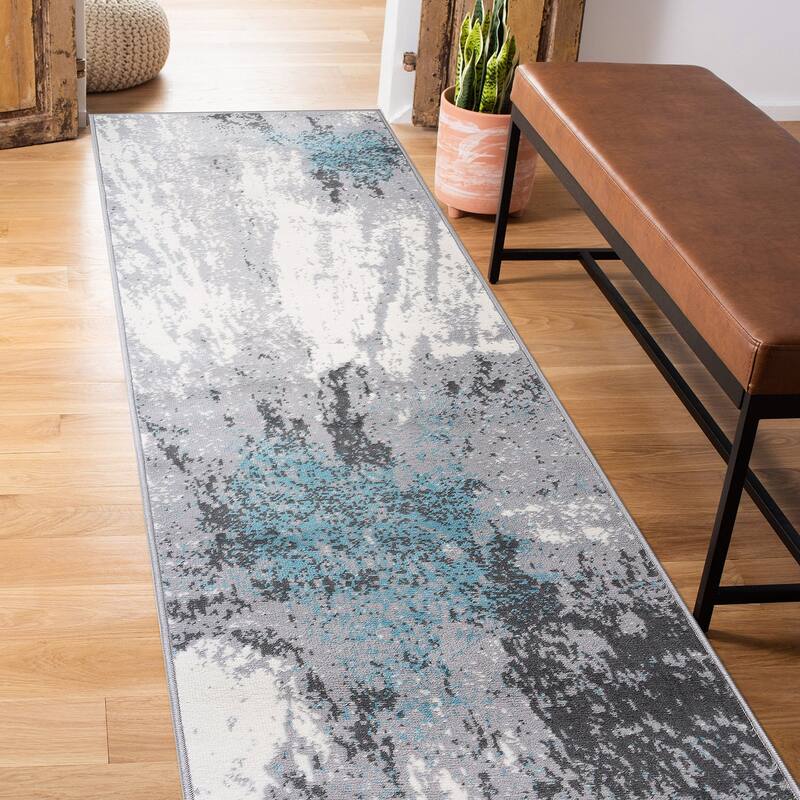 World Rug Gallery Modern Abstract Area Rug