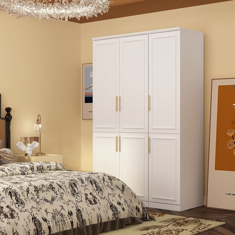 Modular Wardrobe Combo Armoires Closet Freestanding Cabinet Organizer