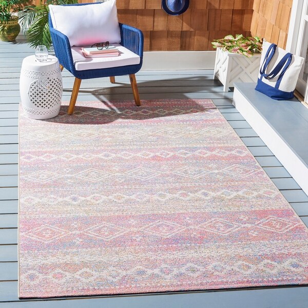 Safavieh Summer Naila Boho Indoor/ Outdoor Rug. Opens flyout.