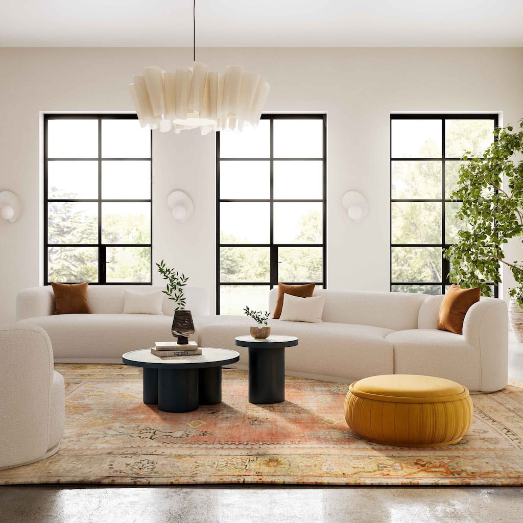 Fickle 4-Piece Modular LAF Sectional