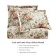 preview thumbnail 4 of 7, HiEnd Accents Jardin Lyocell Watercolor Floral Chic Casual 3 Piece Comforter Set