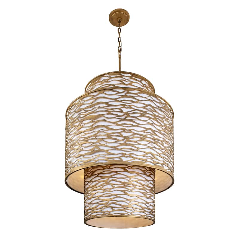 Kato 16-Light 3-Tier Foyer Pendant Light