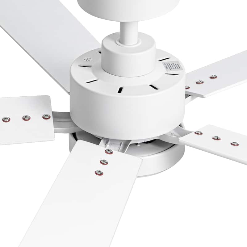 Breezary 52/42-IN LED Ceiling Fan with Light Kit and Remote-5 Blade