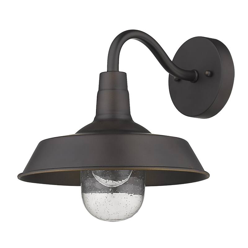 Decorative Shallow Plate Shape Wall Light for Small Spaces and Rooms - 12” x 10.25” x 10.50”