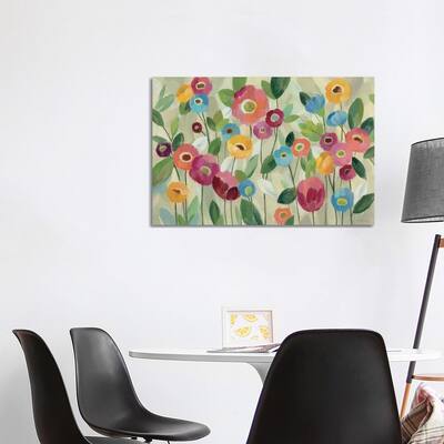 iCanvas "Fairy Tale Flowers V" by Silvia Vassileva Canvas Print