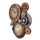 preview thumbnail 3 of 6, Design Toscano Gears of Time Sculptural Wall Clock: Large