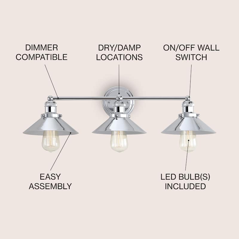 Florence Metal Shade Sconce, by JONATHAN Y