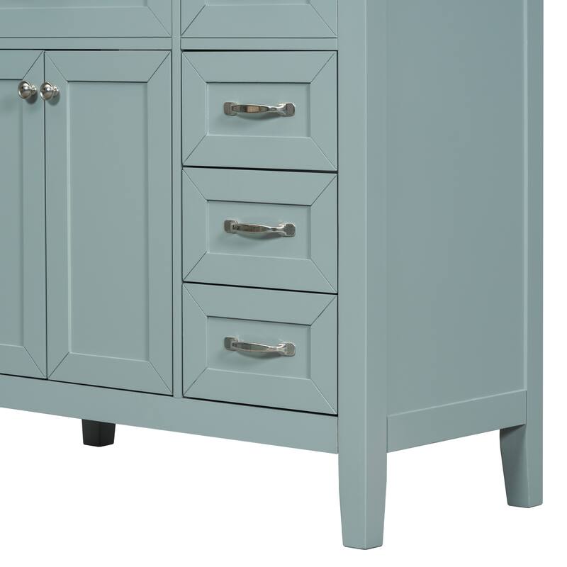 Roomfitters 36" Bathroom Vanity with Sink Combo Cabinet with Drawers Solid Frame and MDF Board One Package