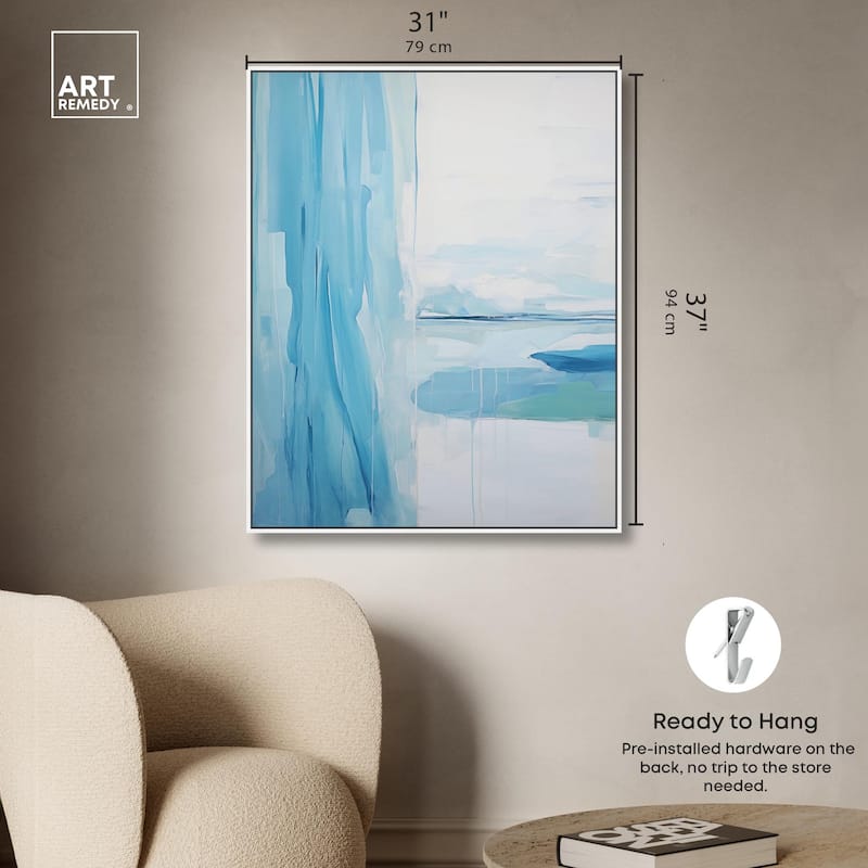 Transcendent Tides I Canvas by Art Remedy