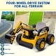 preview thumbnail 12 of 19, Ride On Excavator for Kids, 4WD Electric Excavator Toy