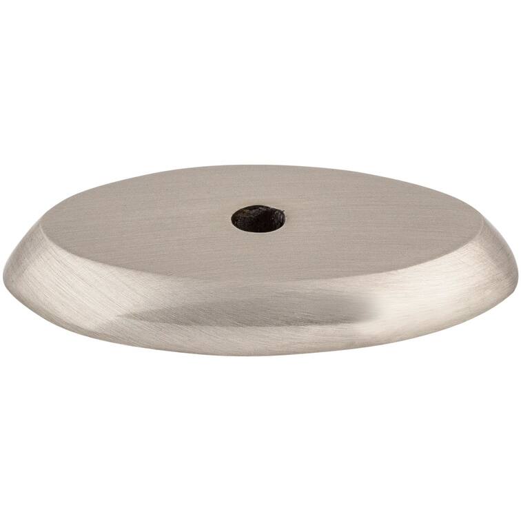 Top Knobs Oval 1-1/2 Inch Knob Backplate from the Aspen II Series - Brushed Satin Nickel