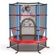 preview thumbnail 1 of 10, Costway 55" Kids Trampoline Bouncing Jumping Mat Recreational Blue - Kids