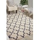 preview thumbnail 99 of 114, Nourison Amore Shag Area Rug Ivory/Dark Blue - 10' x 13' - Runner/Rectangle