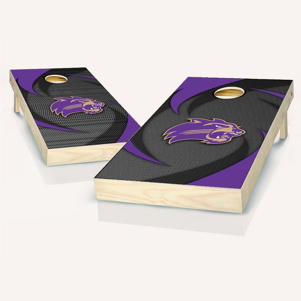 Western Carolina Swoosh Outdoor Cornhole Board Set